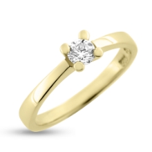 Billede af Ring 4 grab. brill. 0,90 w/vs. 14 kt.