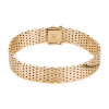 Billede af Armbånd mursten 14kt 11rk bredde 11,0mm 18,5cm