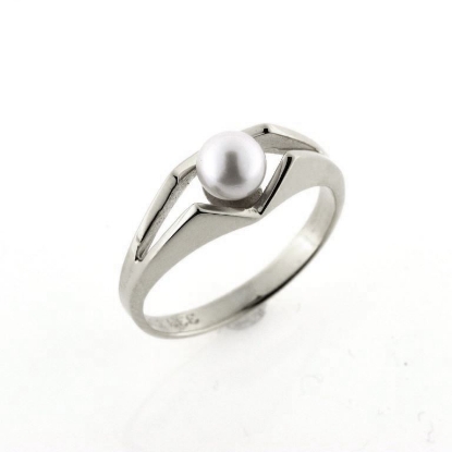 Billede af Ring m. k.p. 4-4½ mm 925s