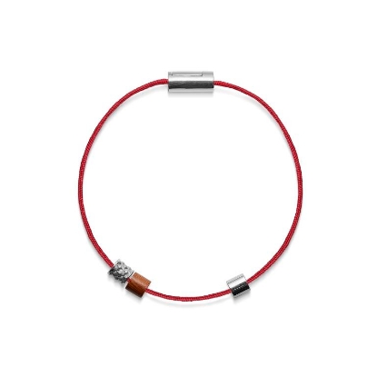 Billede af Mads Z Black Sun sølv armbånd "Surin Beach"