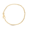 Billede af Armbånd anker facet 8kt t 0,70/br 1,8mm 21cm