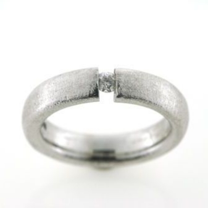Billede af Ring flying diamond, 0,12 w/vs. 925s