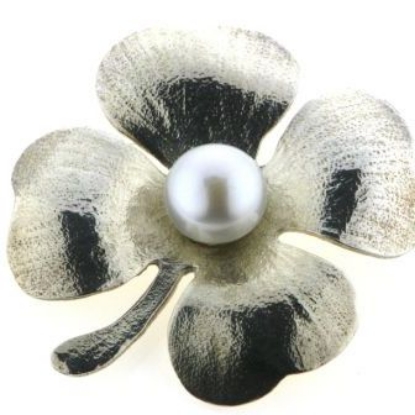 Billede af Broche, 7-7½ mm. fwp. 925s.