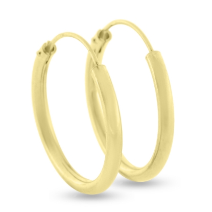 Billede af Classic by Pind creol sølvforgyldt  med vippelås tråd 2,0 dia 20mm