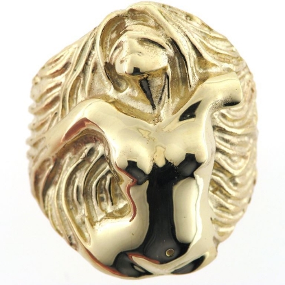 Billede af Ring, med kvindekrop 14 kt.