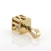 Billede af Vedhæng udsavede bogstaver, hj. 7,2 mm. 14 kt. (excl. sten)