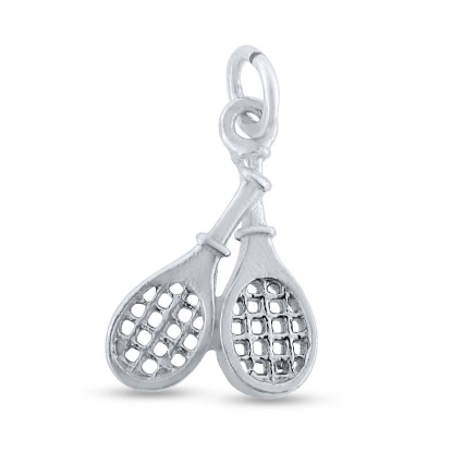 Billede af Vedhæng med tennisketchere i sølv