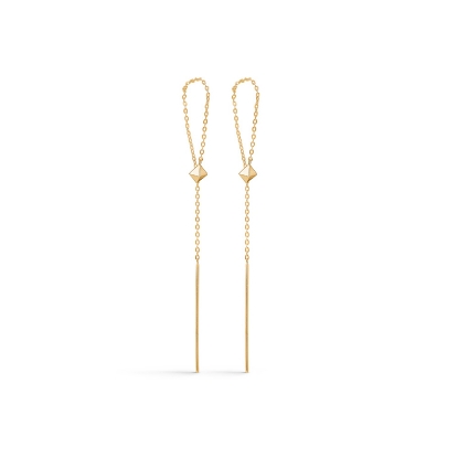 Billede af Mads Z "Nora" ørehængere 8 kt