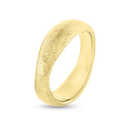 Billede af Ring bølget massiv