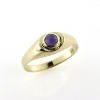 Billede af Ring 5 mm cabochon sleben sten 8 kt. facon 2,9 gr. (prisen er excl. guld)