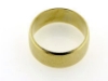 Billede af Herrering u/sten, bred. 9,5 mm. tyk. 1,6 mm. 8 kt. facon + 14,7 gr. (prisen er excl. guld)