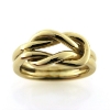Billede af Ring, råbåndsknob 14 kt. (str. 60 -69)