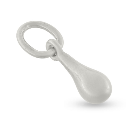 Billede af Vedhæng "Solid Drop Small" dråbe 925s sølv