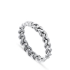 Billede af *Jane Kønig Medium Braided ring sølv flet str. 50