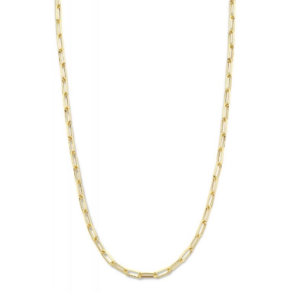 Billede af Spirit Icons Echo (L) halskæde forgyldt sølv 45cm. justérbar