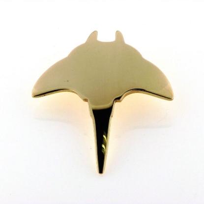 Billede af Vedhæng rokke fisk 14 kt. 