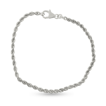 Billede af Armlænke cordel br. 2,7 mm. 14 kt. hvg.