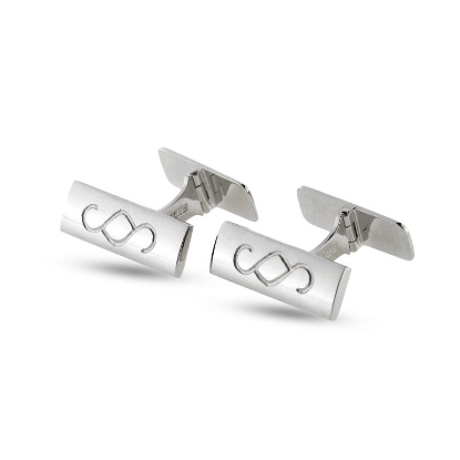 Billede af Manchetknapper med paragraftegn 925s sølv