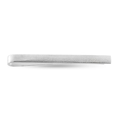 Billede af Slipsenål 5 mm. bred 14 kt. hvidguld
