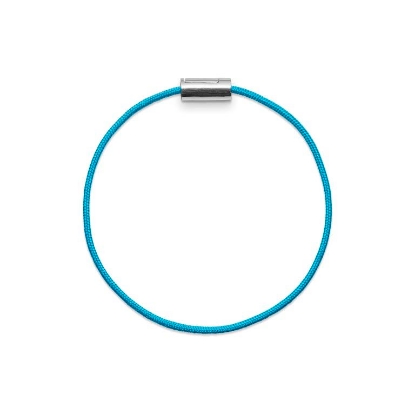 Billede af Mads Z Black Sun arrmbånd turkis m. sølv lås