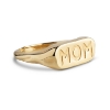 Billede af *ENAMEL Copenhagen Mom Statement ring forgyldt sølv (str. 54-57)