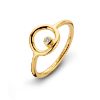 Billede af Spirit Icons Infinity ring sølv forgyldt cz str. 56