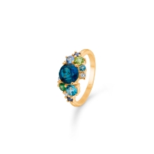 Billede af Mads Z "Four Seasons - Winter" ring 14 kt. guld m. ægte sten (str. 52)