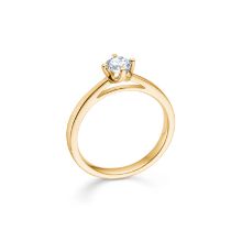 Billede af Mads Z ring 14 kt "Crown Solitaire" m. 0,34 ct. brill. W.SI str 58