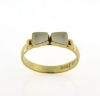 Billede af Tandring 2 tand (gl. ring bruges) 8 kt