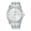 Billede af Lorus Classic herreur stål sølvfarvet skive 5bar 42mm