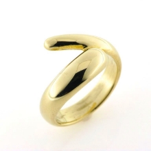 Billede af Ring u/sten 14 kt