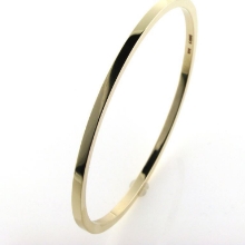 Billede af Armring firkantet tråd 3*3 mm. (indv. dia. 65 mm.) 8 kt. facon + 24,5 gr. (prisen er excl. guld)