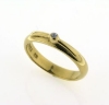 Billede af Ring m. pynt 1 brill 0,02 w/vs 14 kt.