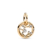 Billede af Pandora Zodiac Sagittarius charm forgyldt metalblanding m. cz (Skytte)