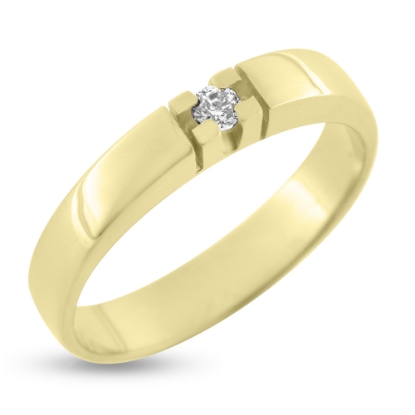 Billede af Ring syn. sten 2½ mm. 14 kt.