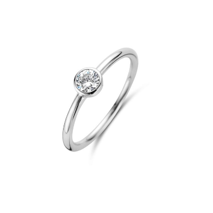 Billede af Spirit Icons Vega ring sølv m. cz (str. 48-64)