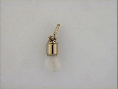 Billede af Tand vedh. 8 kt. fac. 0,8 gr. (prisen er excl. guld)