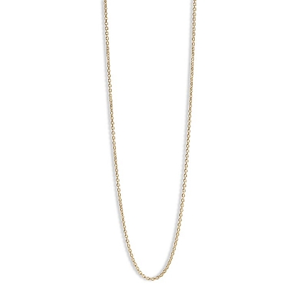 Billede af Jane Kønig Anchor halskæde sølv forgyldt 80cm