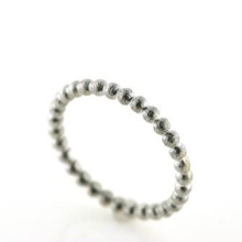 Billede af Ring kugler hele vejen rundt, br. 2,1 mm. massiv, str. 60-69. 925 s.