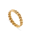 Billede af Jane Kønig Medium Braided ring sølv forgyldt flet str. 52