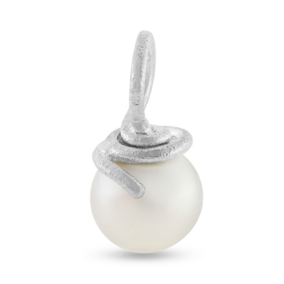 Billede af Vedhæng ferskvands kultur perle 9-9½ mm. 925 s.