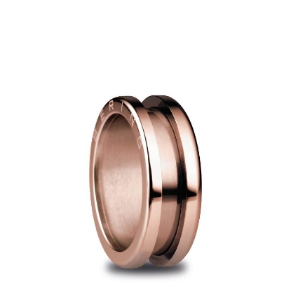 Billede af Bering ring Arctic Symphony rosaforgyldt stål i str. 65 (11)