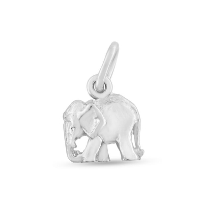 Billede af Vedhæng elefant lg. 10 mm. 14 kt. hvg.