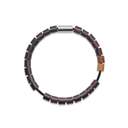 Billede af Mads Z Black Sun "Surf Pool" kampagne armbånd sølv