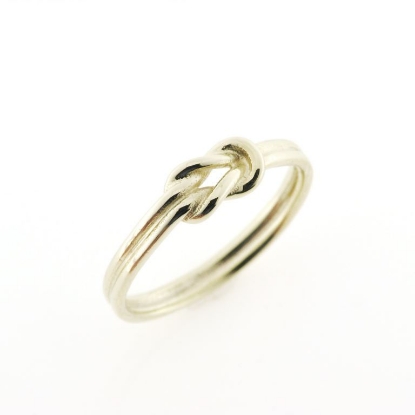 Billede af Ring, råbåndsknob Priser fra