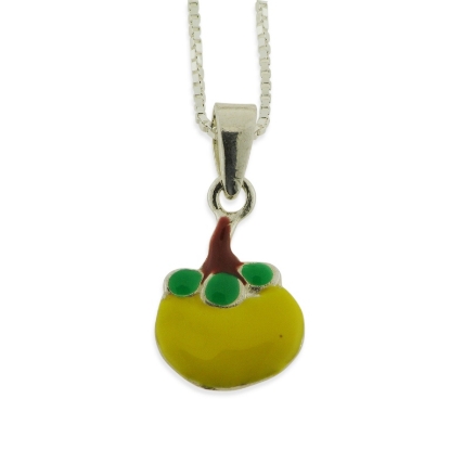 Billede af Bella & Valdemar by Pind halskæde med bær sølv 