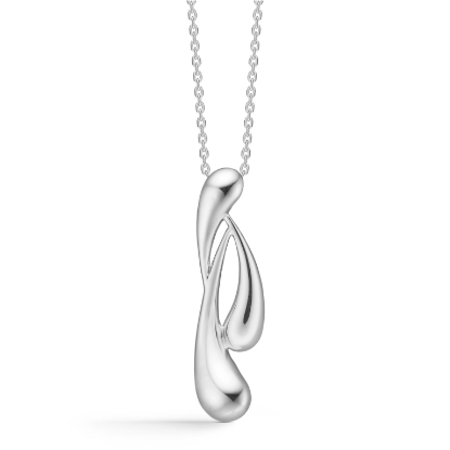 Billede af Mads Z "Poppy" halskæde sølv (40+5 cm)