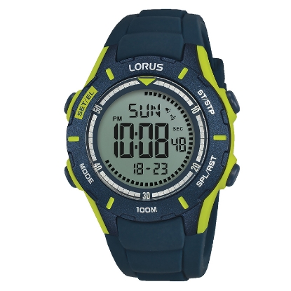 Billede af Lorus Kids børneur digital silikone 10bar 40mm