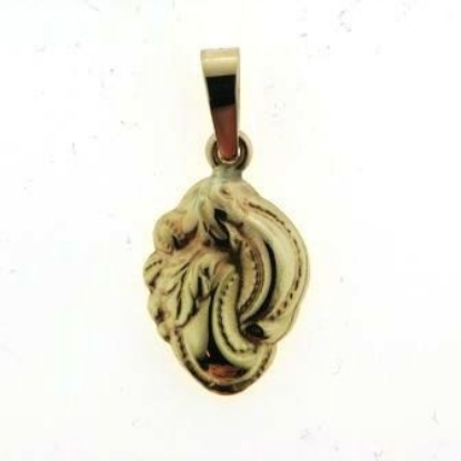 Billede af Vedhæng "Oldemor" ciselering, med øsken & patz