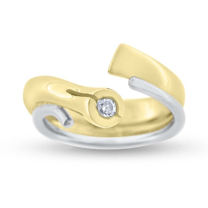 Billede af Ring forskudt, brill. Priser FRA